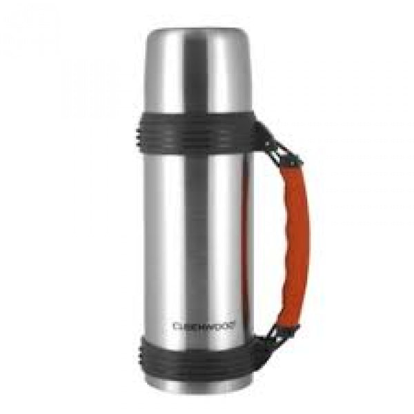 Cleenwood stainless steel vacuum travel bottle 1200ml cw-371 black