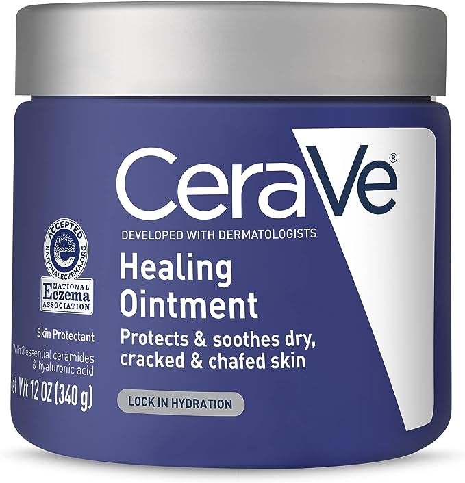 CeraVe Dry Skin Healing Ointment with Hyaluronic Acid and Ceramides